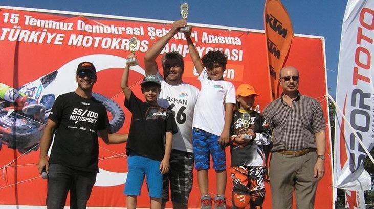Gönen'de Motokros heyecanı