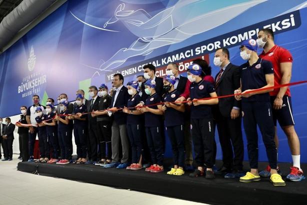 Cemal Kamacı Spor Kompleksi yenilenmiş haliyle hizmete açıldı