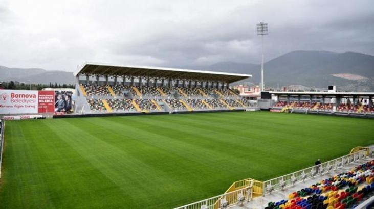 Bornova Aziz Kocaoğlu Stadı dezenfekte edildi