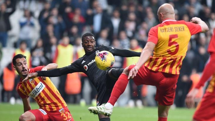 Beşiktaş 27, Kayserispor 11 galibiyet aldı