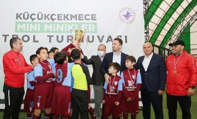 Küçükçekmece'de Mini Minikler Turnuvası heyecanı yaşandı