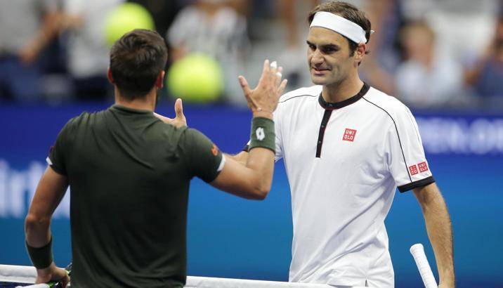 Federer, 100. maçından galibiyetle ayrıldı