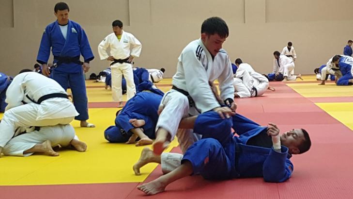 Uluslararası Judo Ortak Çalışma Kampı Kemer'de yapılıyor