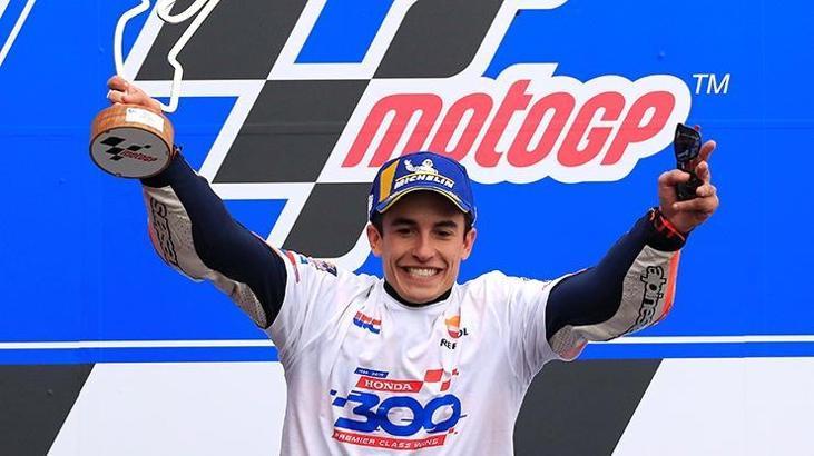 Fransa'da zafer Marc Marquez'in