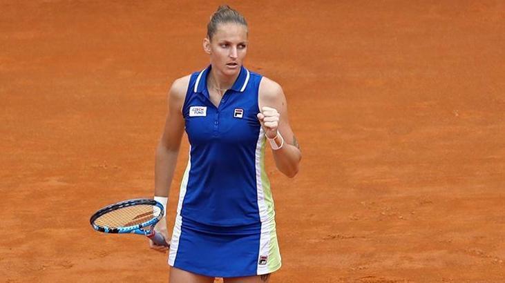 Roma Açık'ta şampiyon Karolina Pliskova