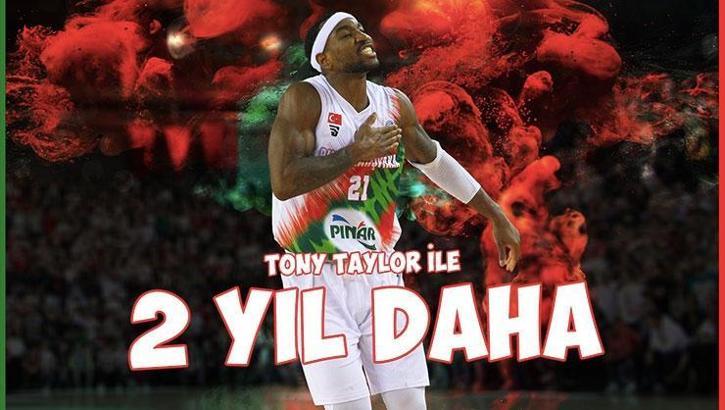 Karşıyaka Tony Taylor'ın sözleşmesini uzattı