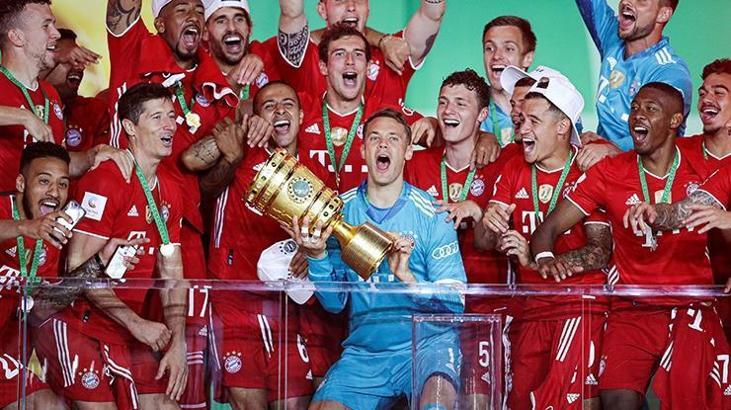 Bayern Münih duble yaptı