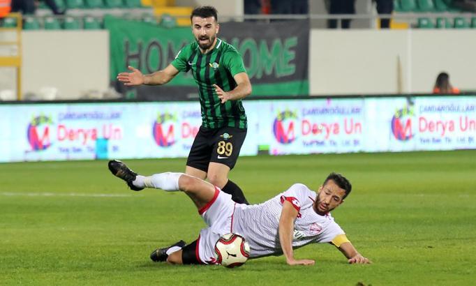 Akhisarspor-Boluspor maç sonucu: 0 - 0