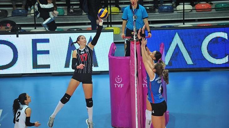 Nilüfer Belediyespor, konuk ettiği Beşiktaş'ı 3-0 yendi