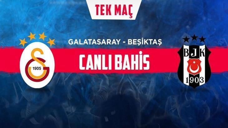 Galatasaray - Beşiktaş maçı iddaa oranları! Heyecan Misli.com'da