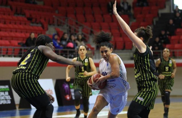 Samsun Canik Belediyespor - Çankaya Üniversitesi maç sonucu: 53 - 74