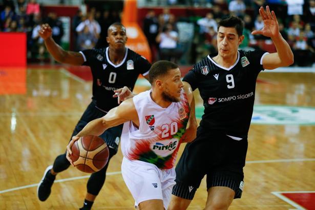 Pınar Karşıyaka - Beşiktaş Sompo Sigorta maç sonucu: 82 - 68