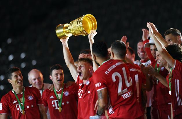 Almanya Kupası'nı Bayern Münih kazandı, sezonu çifte kupayla kapattı