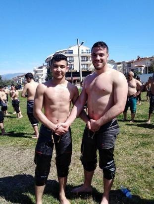 Geleceğin başpehlivanları ilk antrenmanı yaptı