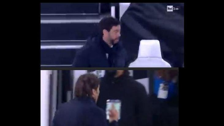 Juventus - Inter maçı sonunda ortalık karıştı! Antonio Conte'den orta patmak!