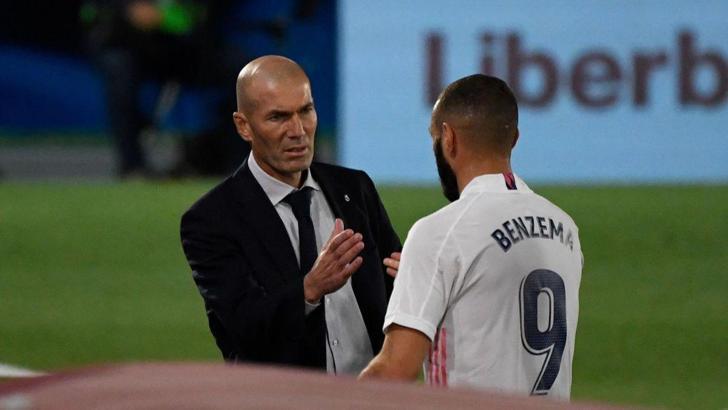Real Madrid'de Benzema'dan Zidane'a destek
