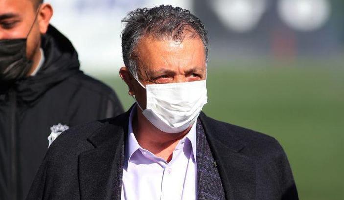 Ahmet Nur Çebi, Beşiktaş idmanını takip etti