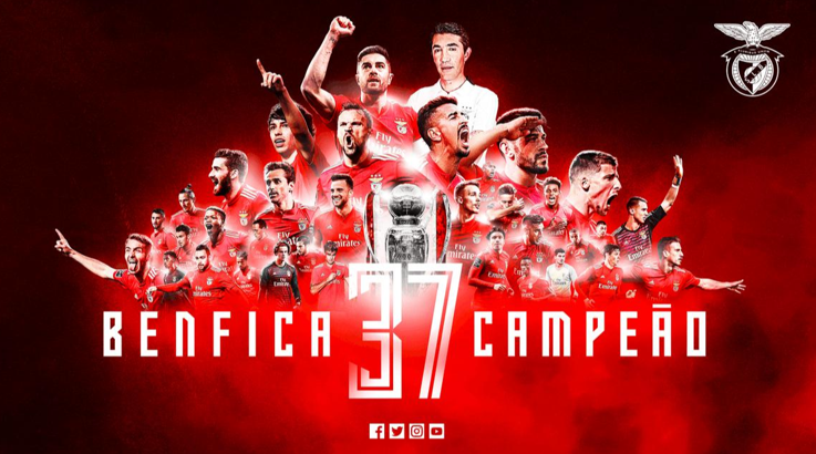 Portekiz'de şampiyon Benfica!
