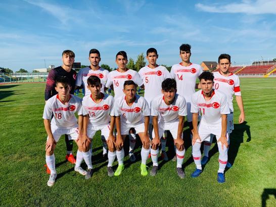 U17 Milli Takımı, Slovakya'yı 3-1 yendi