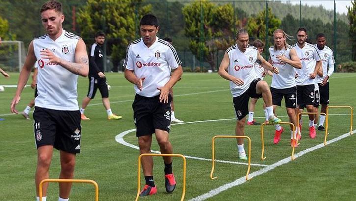 Beşiktaş Kayserispor maçına hazırlanıyor! İşte idmandan görüntüler