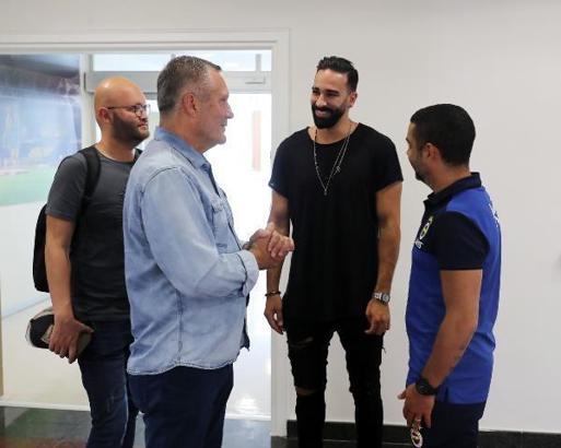 Adil Rami, Can Bartu Tesisleri'ni gezdi