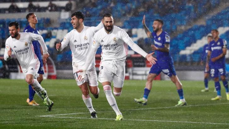 Real Madrid, erteleme maçında Getafe'yi 2-0 mağlup etti