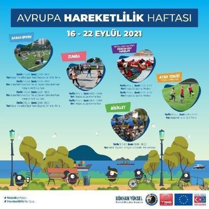 Kartal Belediyesi, Avrupa Hareketlilik Haftası'nda sporseverleri buluşturuyor