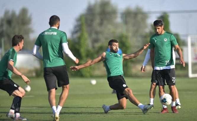 Konyaspor, Çaykur Rizespor maçı hazırlıklarını sürdürdü