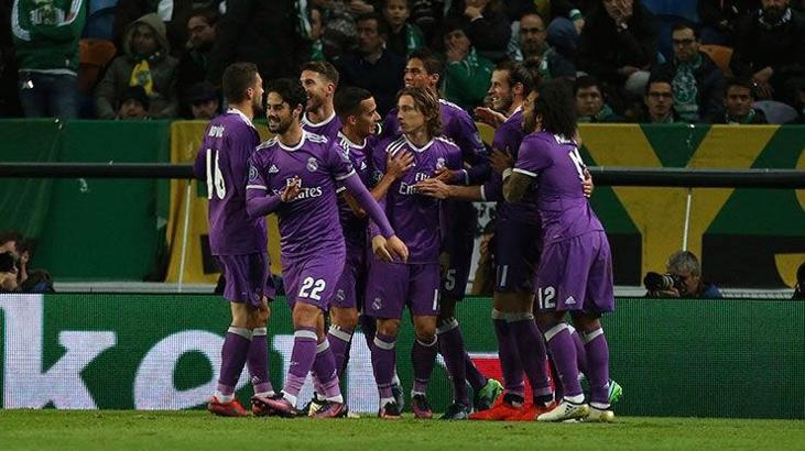Sporting Lizbon - Real Madrid maç sonucu: 1-2