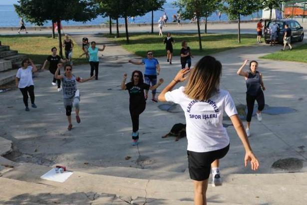 Kartal Belediyesi'nden her hafta sonu ücretsiz spor etkinlikleri
