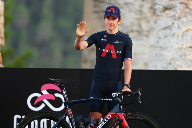 İtalya Bisiklet Turu'nda sakatlanan Geraint Thomas organizasyondan çekildi