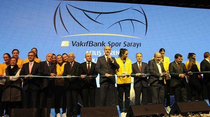 VakıfBank Spor Sarayı'nın açılışı yapıldı