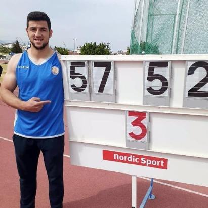 Osmangazili atletten rekor