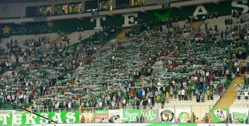 Bursaspor taraftarından yönetime destek