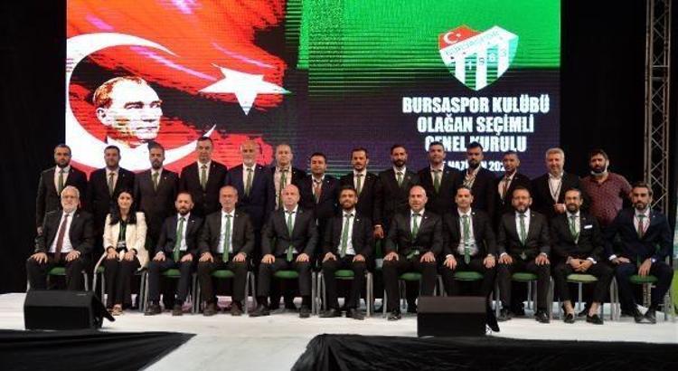 Bursaspor Kulübü'nde görev dağılımı yapıldı