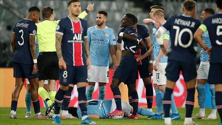 PSG'li Gueye, İlkay'a yaptığı faul ile tarihe geçti