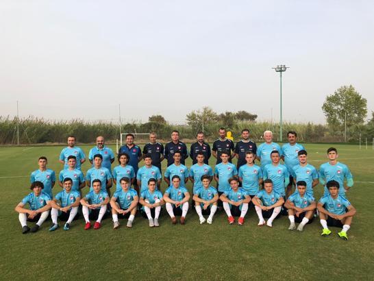 17 Yaş Altı Milli Futbol Takımı, hazırlıklarını sürdürüyor