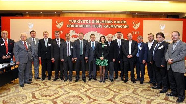 Bankasya 1. lig takımları toplandı