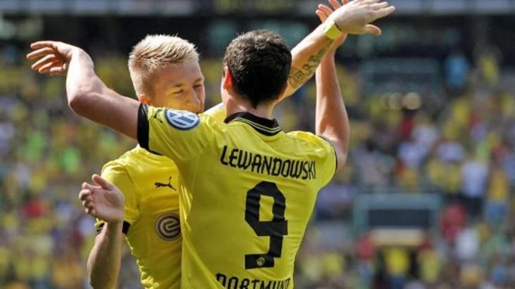 Marco Reus, Lewandowski'yi geçti