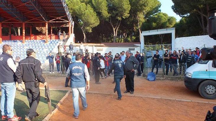 Ödemiş'te olaylı amatör küme maçı