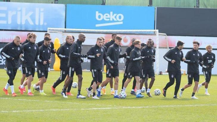 Beşiktaş, Başakşehir maçı hazırlıklarına başladı