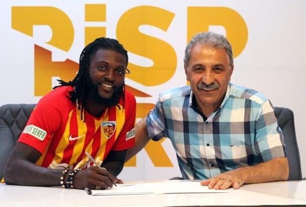 Kayserispor Adebayor transferini açıkladı