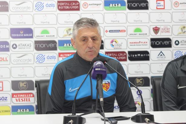 Ivko Ganchev: Tüm Türkiye bugün gördü ki Kayserispor iyi bir takım