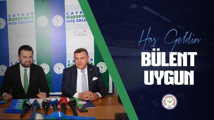 Çaykur Rizespor Bülent Uygun ile 1,5 yıllık anlaşma yaptı