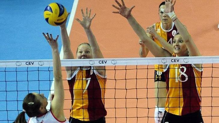 Galatasaray CEV Kupası'nda yarı finalde: 0-3