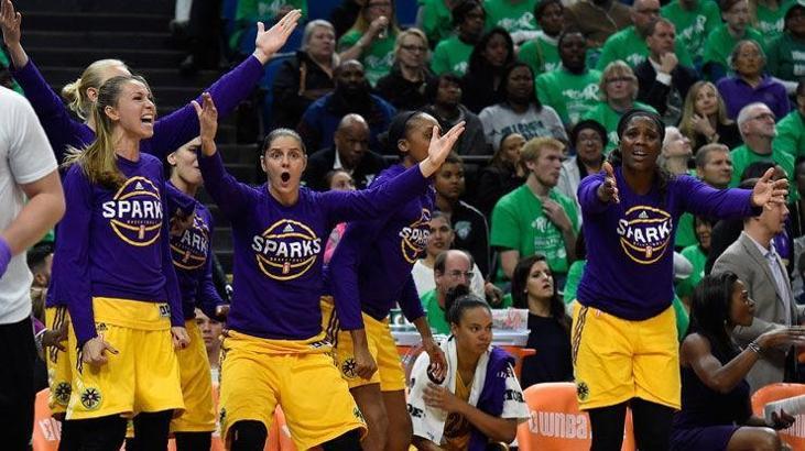 WNBA'de şampiyon Sparks