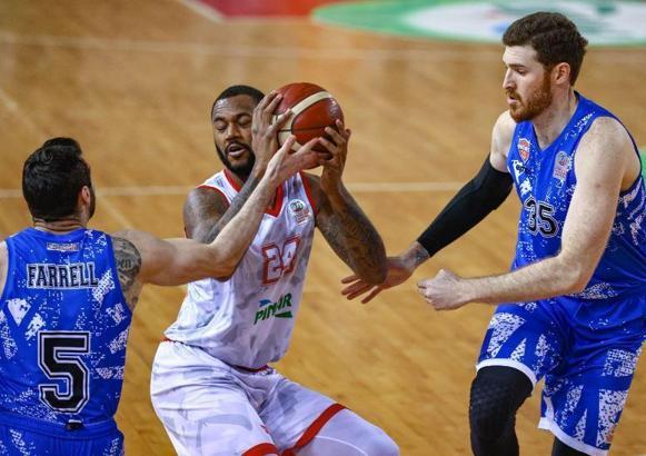 Pınar Karşıyaka-Büyükçekmece Basketbol maç sonucu: 117-82
