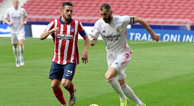 (ÖZET) Atletico Madrid - Real Madrid maç sonucu: 1-1
