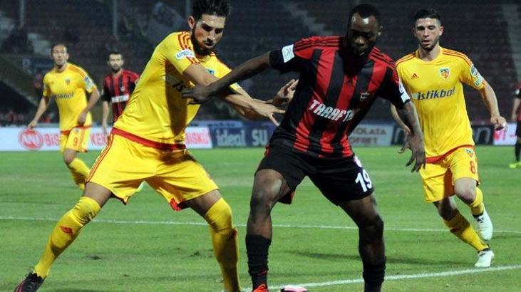 Gaziantepspor Kayserispor maç sonucu: 1-2