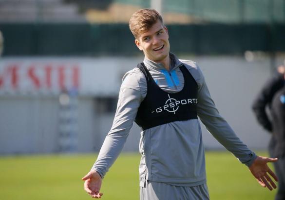 Trabzonspor'da Sörloth sevinci